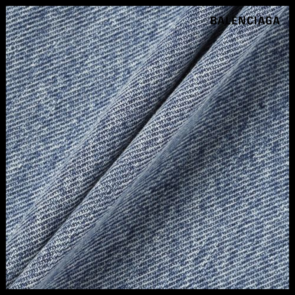 【BALENCIAGA】Ripped Denim Pants Sunbleached Blue
