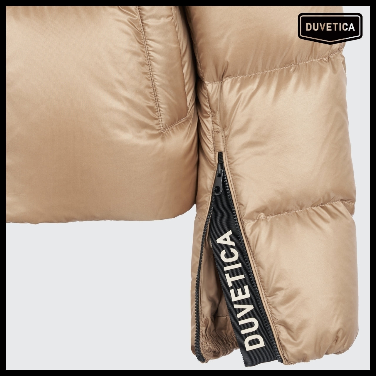 【DUVETICA】Bellatrix N Beige Womens Down Jacket