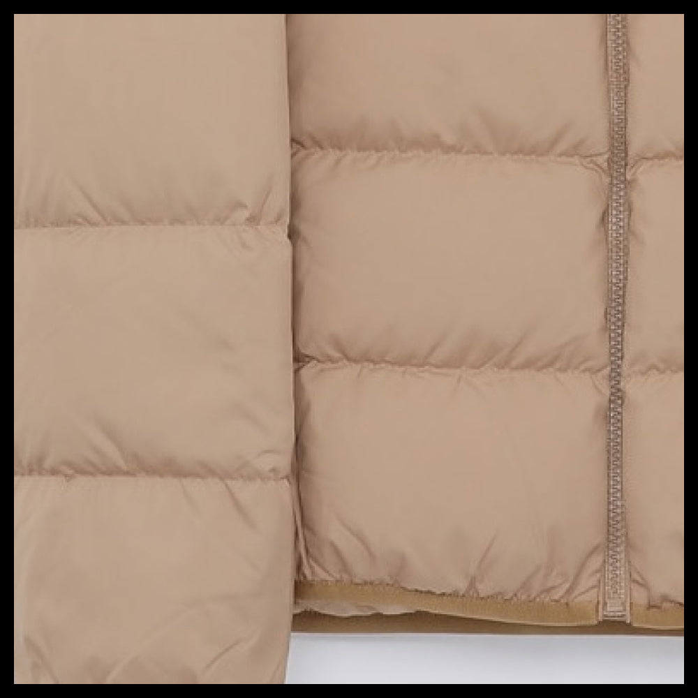 【MONCLER】Patch logo padded girls jacket 1A00017