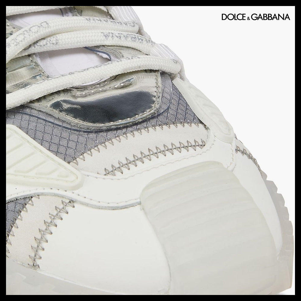 【正規品】Dolce & Gabbana ミラーレザー スニーカー 限定