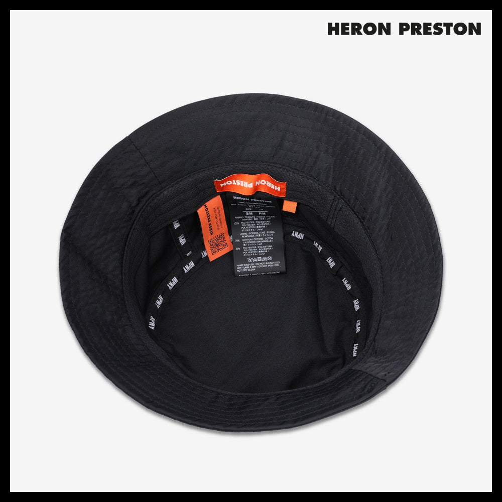 【Heron Preston】ロゴ バケットハット ブラック