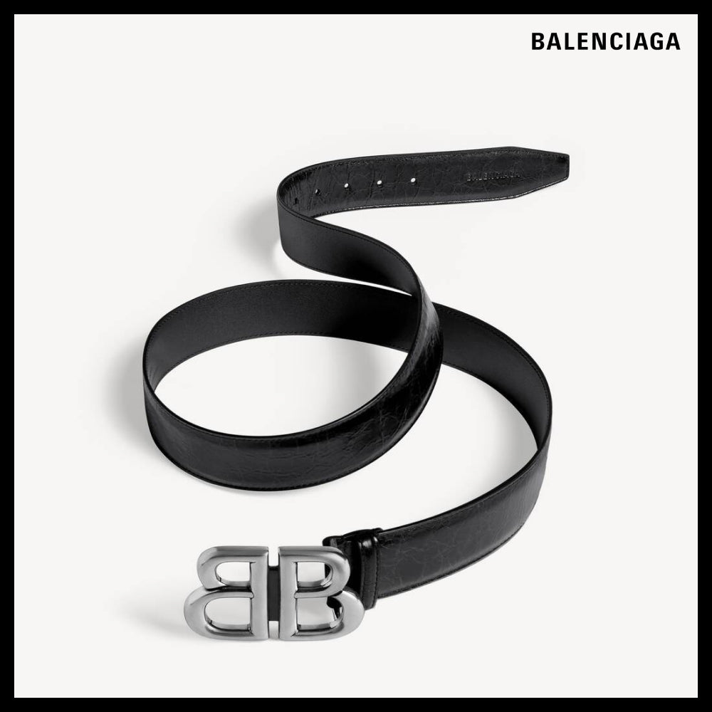 【BALENCIAGA】Monaco Belt Black