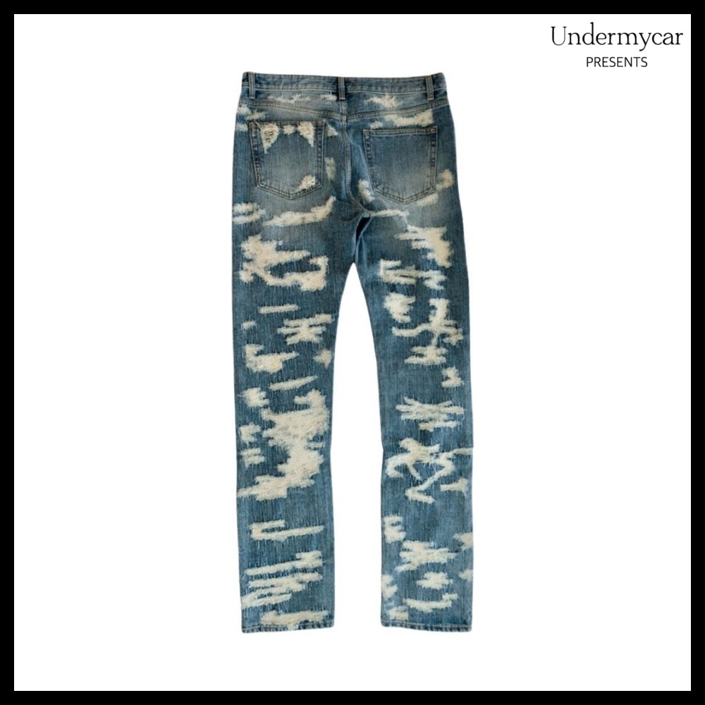 【Undermycar x Konic】Section Vol.2 Hard Destroyed Jeans