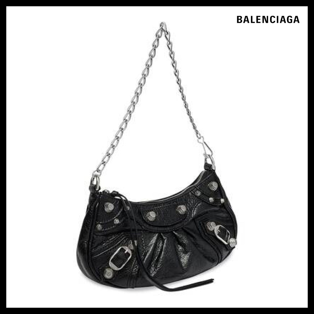 【BALENCIAGA】Le Cagole mini chabag black Arena lambskin