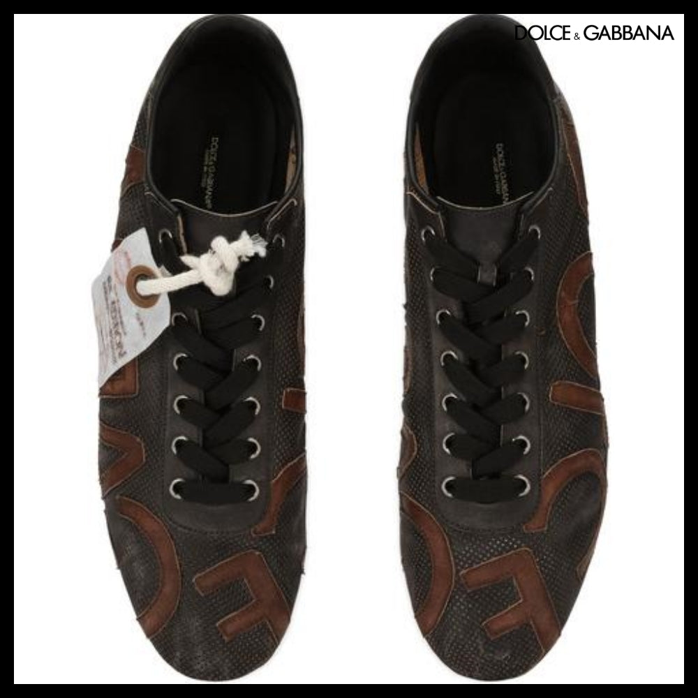 【Dolce & Gabbana】KANGAROO LEATHER THAILANDIA SNEAKERS S479