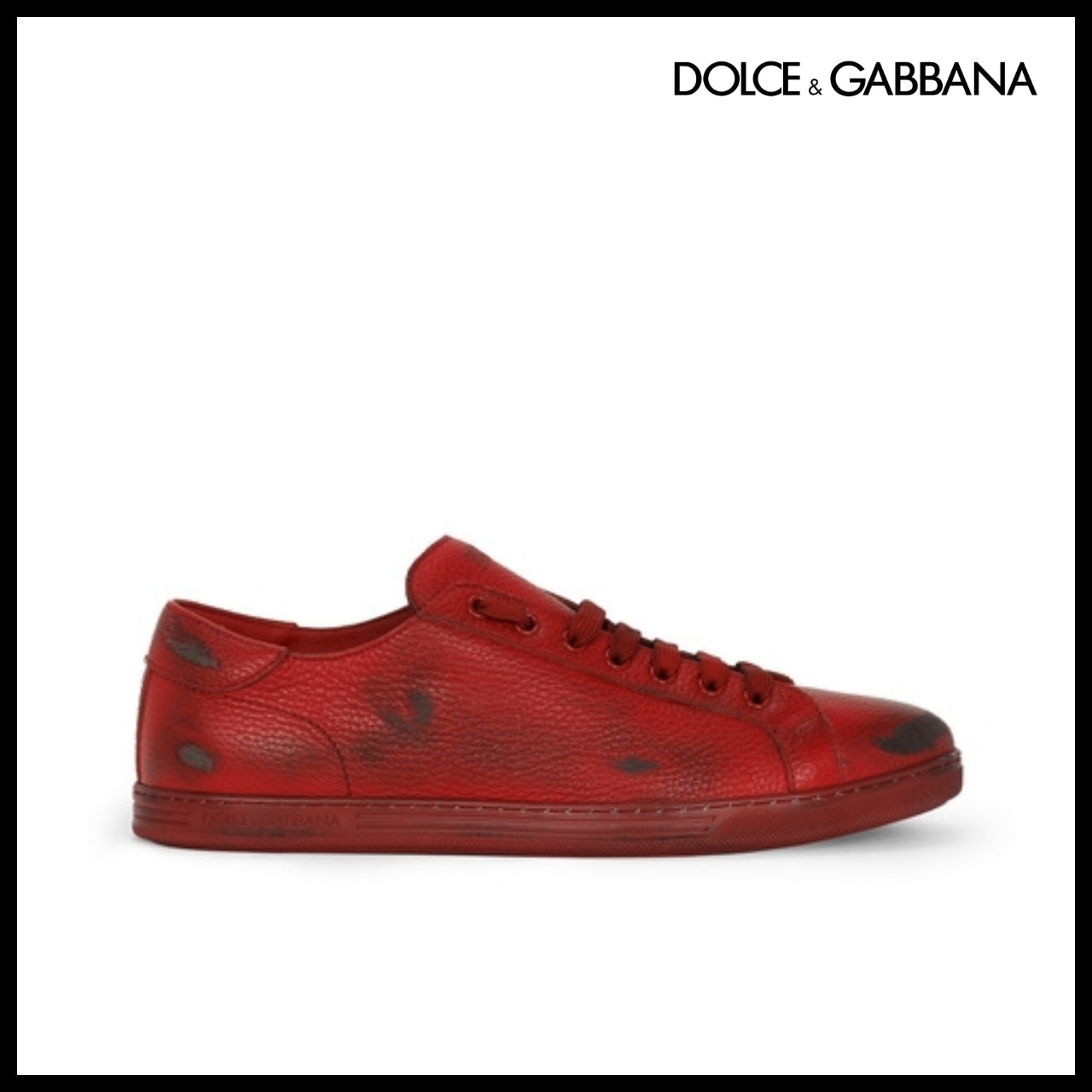【Dolce & Gabbana】SAINT TROPEZ DEERSKIN SNEAKERS