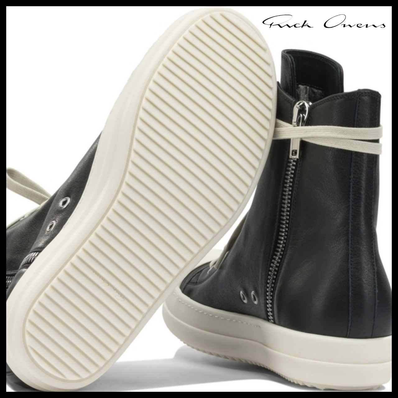 【Rick Owens】TEMPLE high-top sneakers