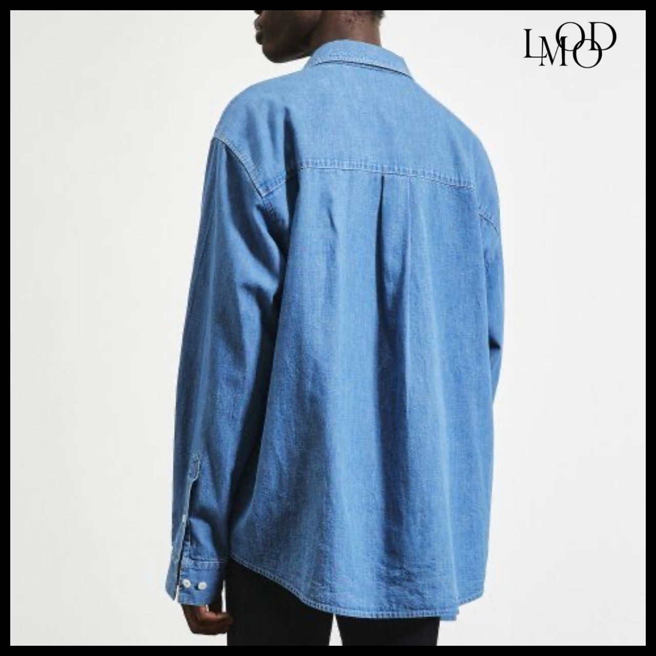 【LMOOD】TIMELESS DENIM SHIRT SALT BLUE
