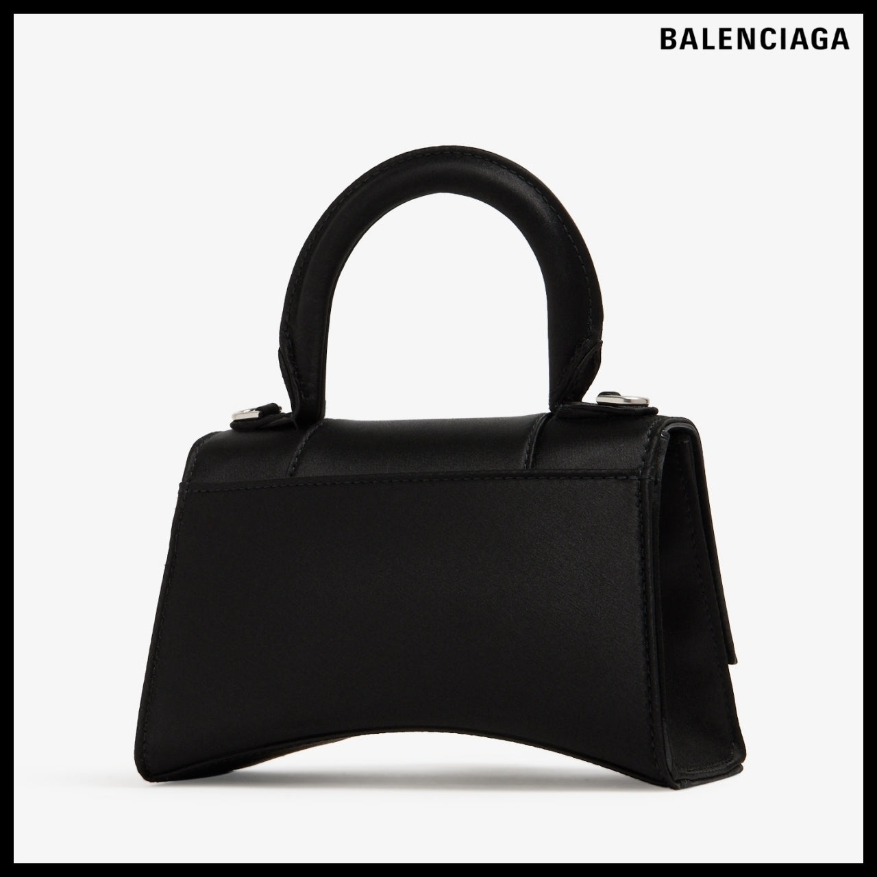 【BALENCIAGA】Hourglass XS Top Handle Bag AJ in Black