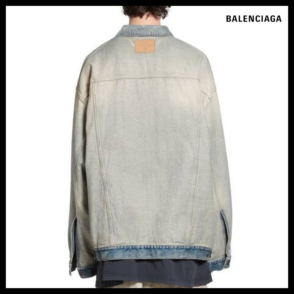 ★BALENCIAGAアウトレット セール ★OVERSIZED DENIM JACKET