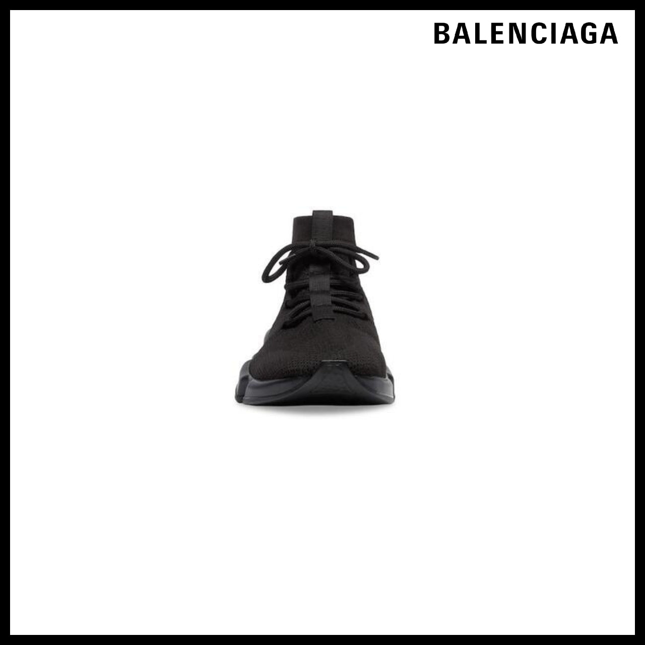【BALENCIAGA】Speed Lace-Up Sneaker Black