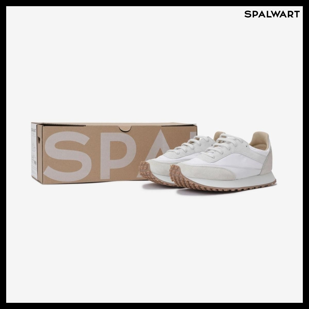 【SPALWART】Marathon Tempo Low Sneakers - Salty White