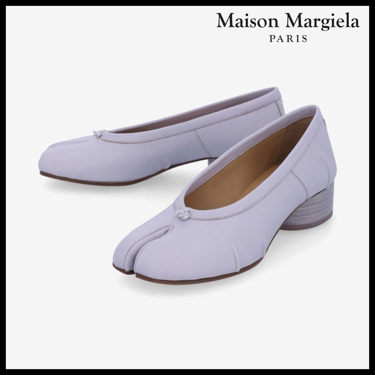 【Maison Margiela】New Tabi Ballerina H30 Pumps - Glicine