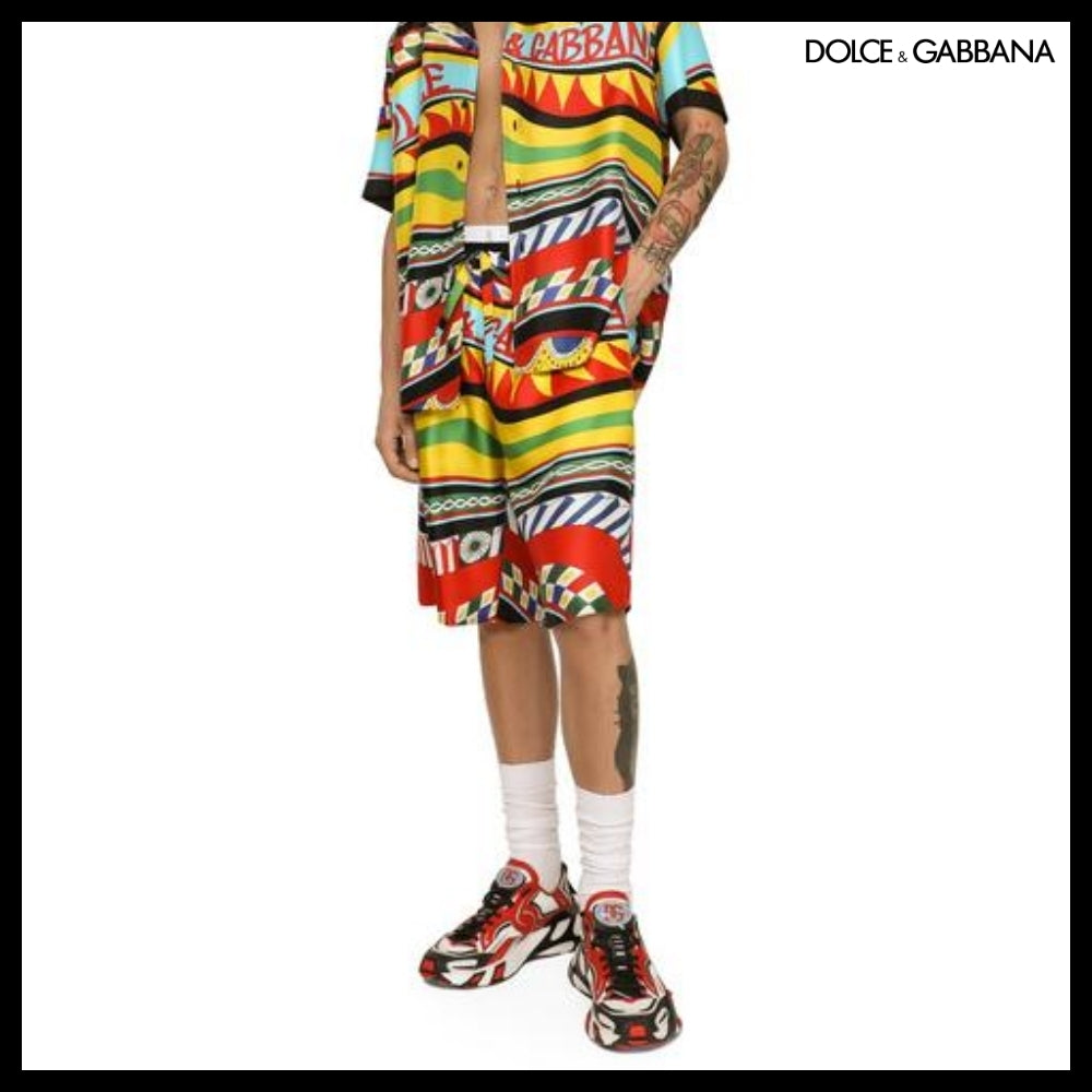 【Dolce & Gabbana】STRUCTURED MESH FAST SNEAKERS 9650