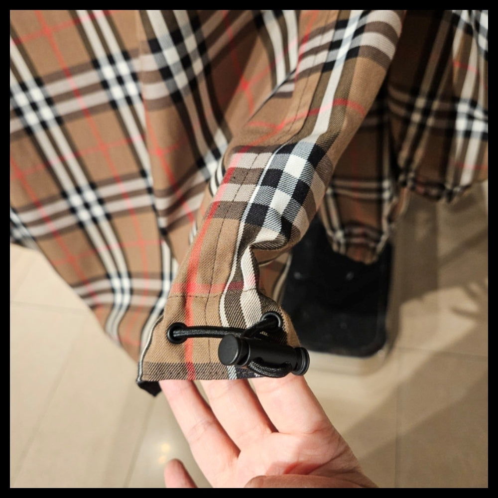【BURBERRY】Men’s STANFORD Check Reversible Double-Sided