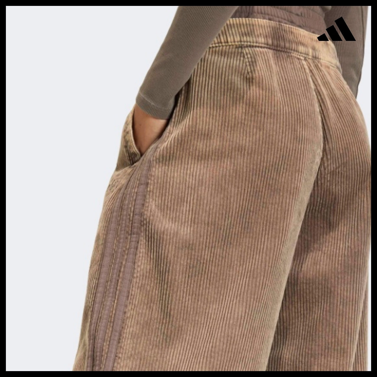 【ADIDAS】Corduroy Oversized Pants KD8782