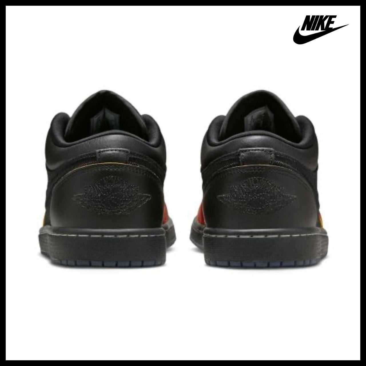 【Nike】AIR JORDAN 1 LOW SE BLACK DRAGON RED BLACK
