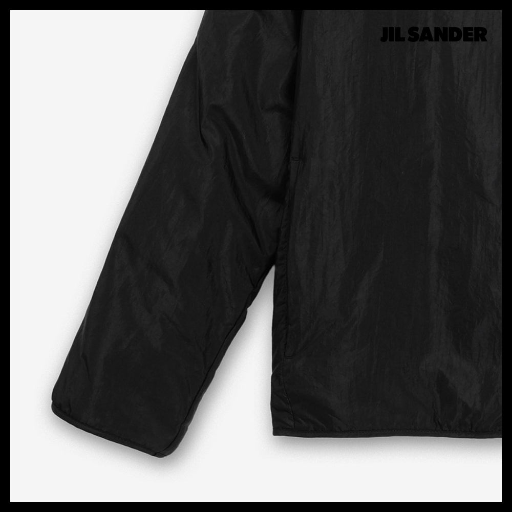 【Jil Sander】Hood Blouson Jacket Black