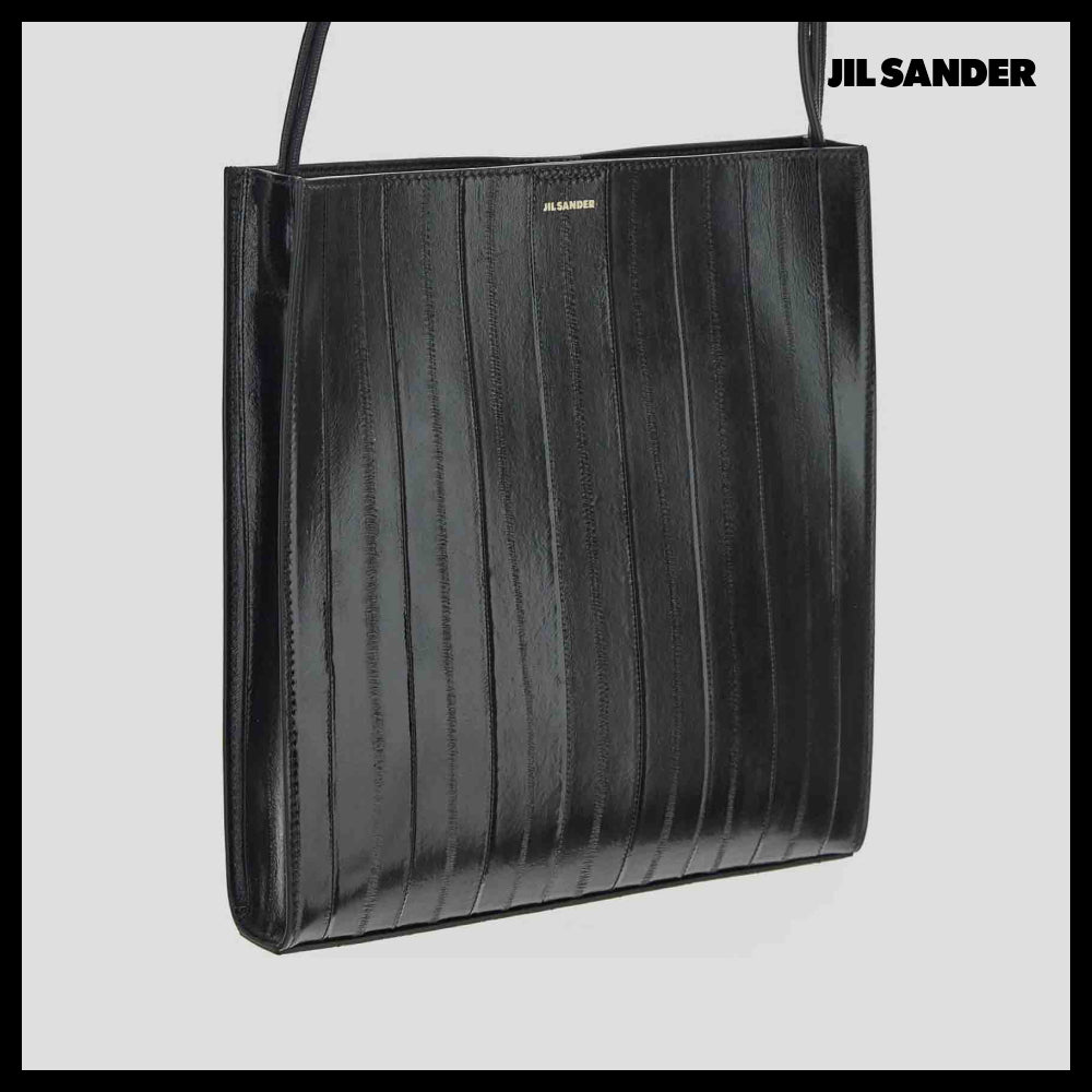 【JIL SANDER】Napa Shoulder Bag in Black