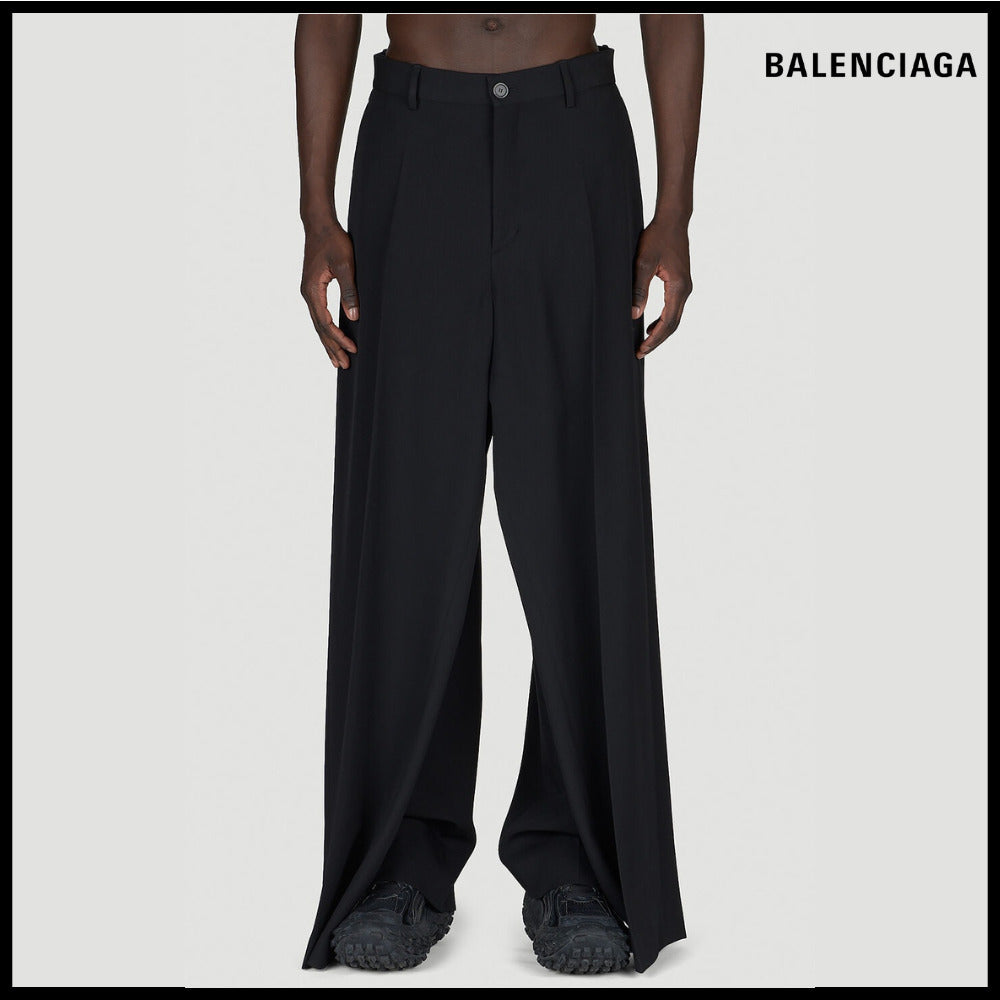 【BALENCIAGA】Tailored Double-Front Suit Pants