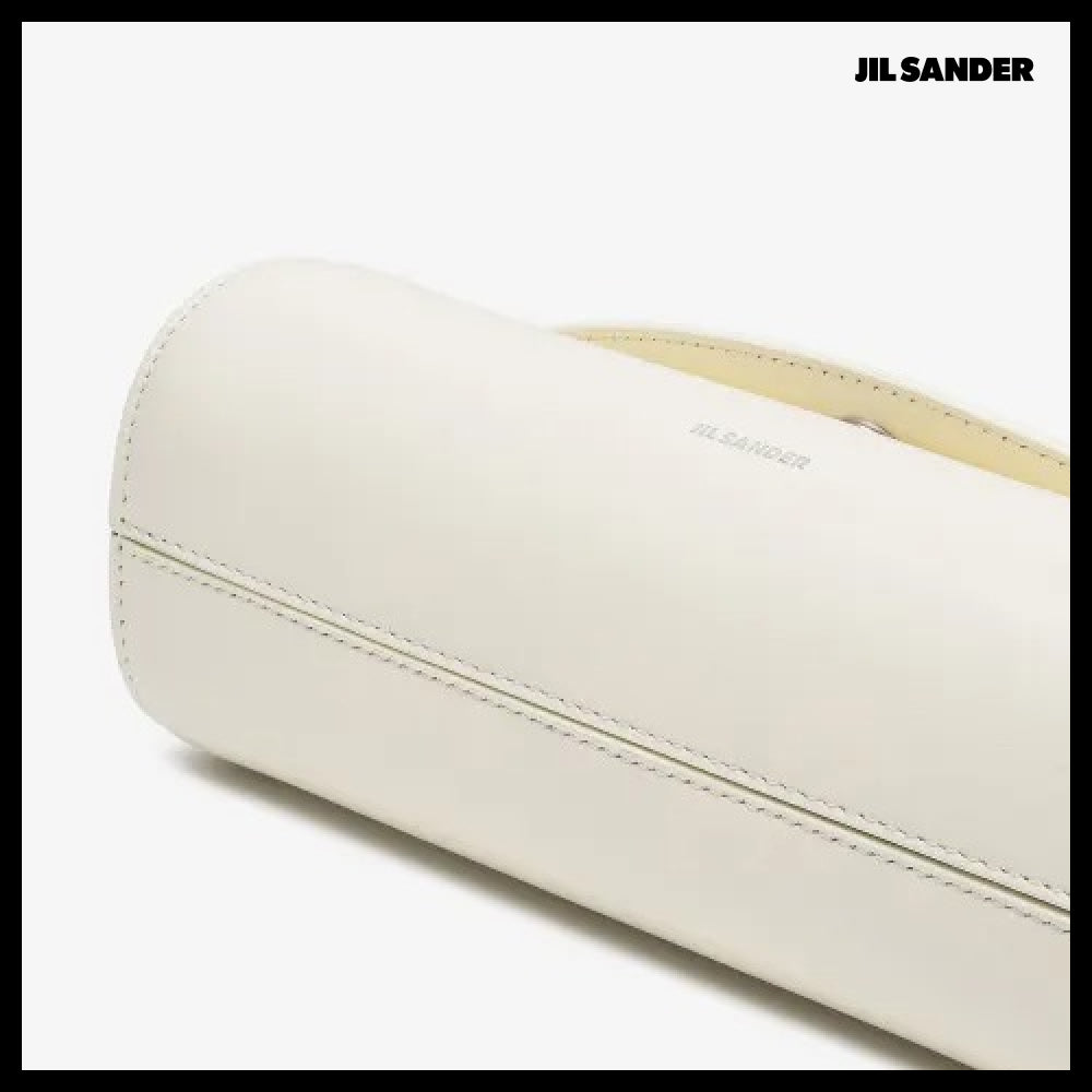 【Jil Sander】Mini Canolo Shoulder Bag Eggshell