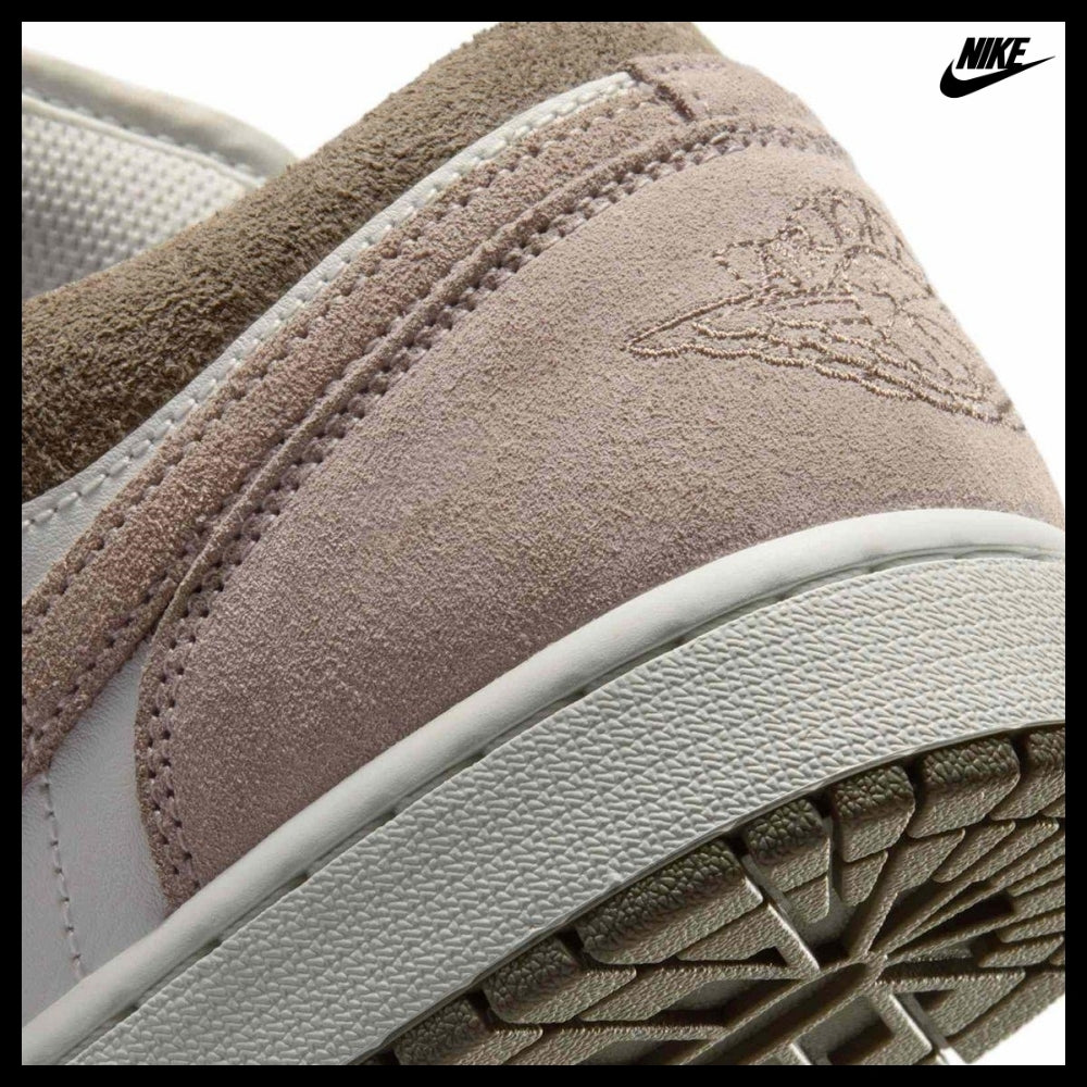 【Nike】AIR JORDAN 1 LOW OLIVE GRAY SUMMIT WHITE PALE IVORY