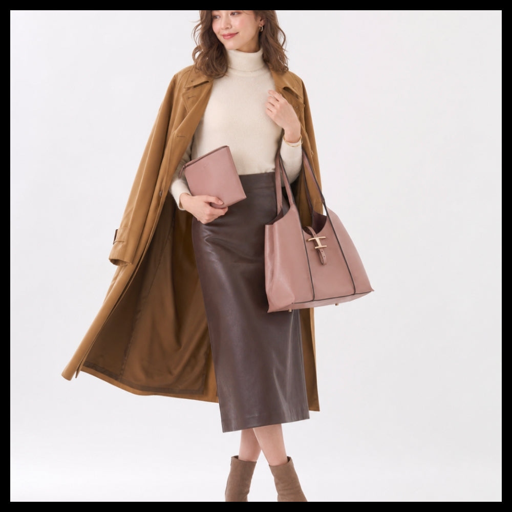 【TOD`S】T Timeless Shopper Bag Small C811