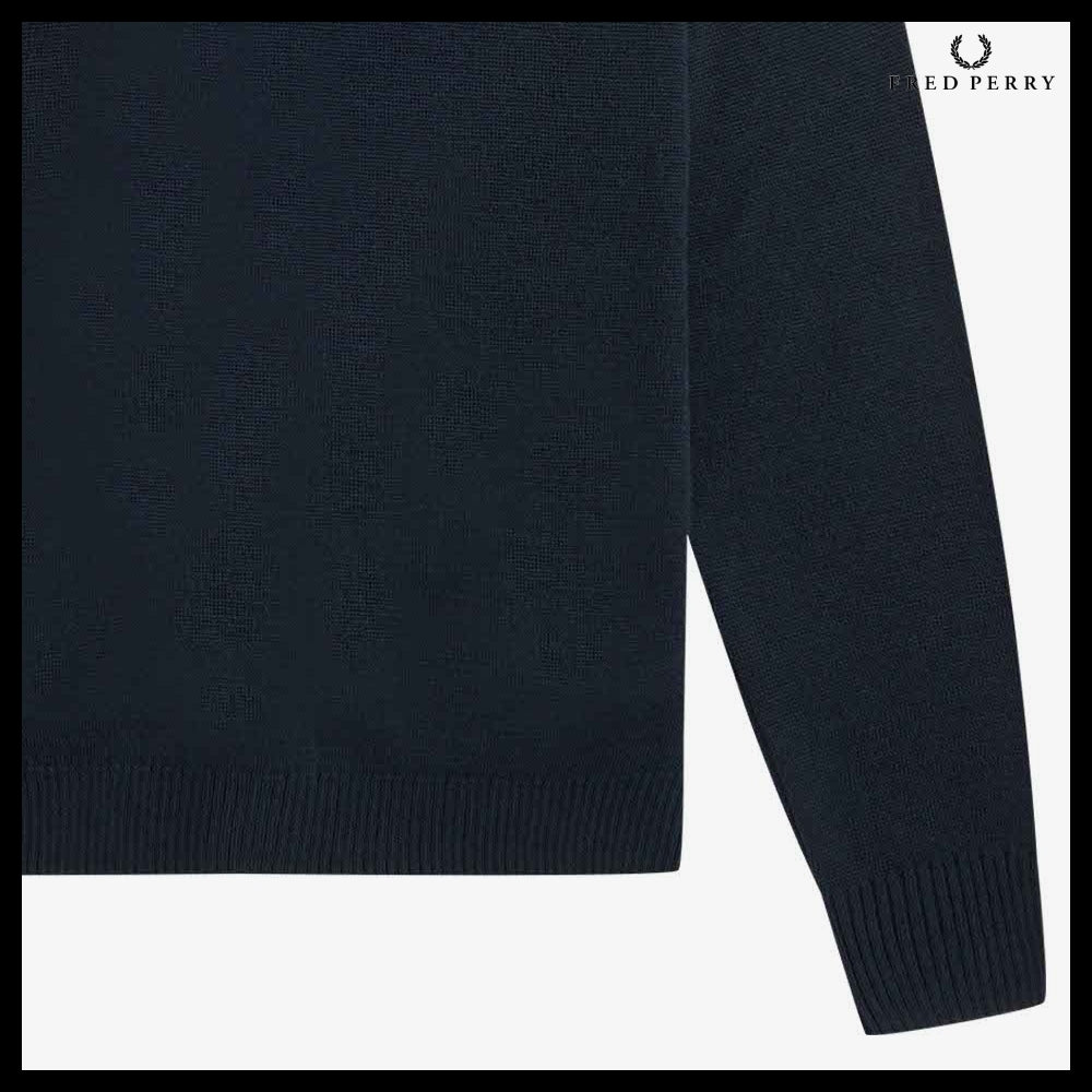 【FRED PERRY】Laurel Wreath Cardigan Navy