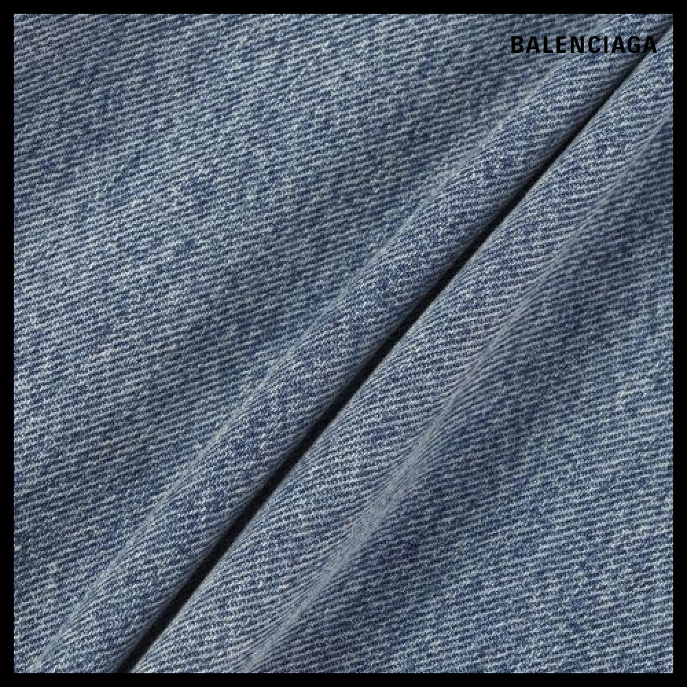 【BALENCIAGA】Baggy Denim Pants Sunbleached Blue