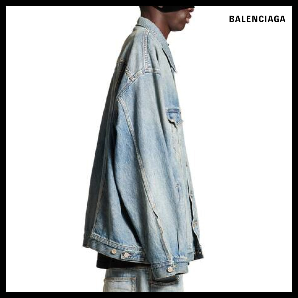 ★BALENCIAGAアウトレット セール ★DENIM OVERSIZED JACKET