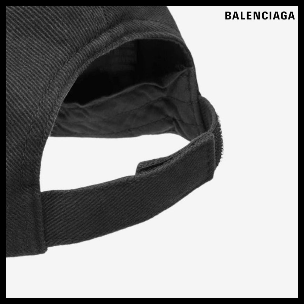 【BALENCIAGA】3B Sports Icon Ball Cap Black Men