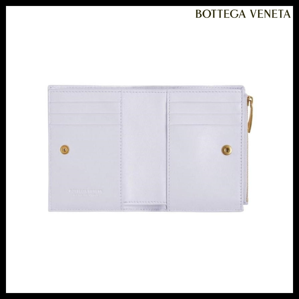 【BOTTEGA VENETA】Folded Flap Wallet Must Washed