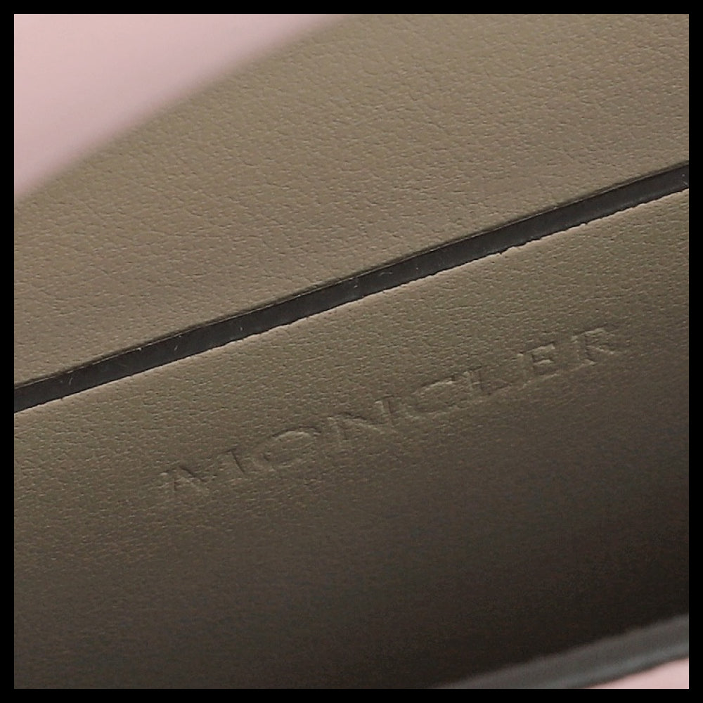 【MONCLER】 Women Doudoune Leather Mini Tote Bag Pink
