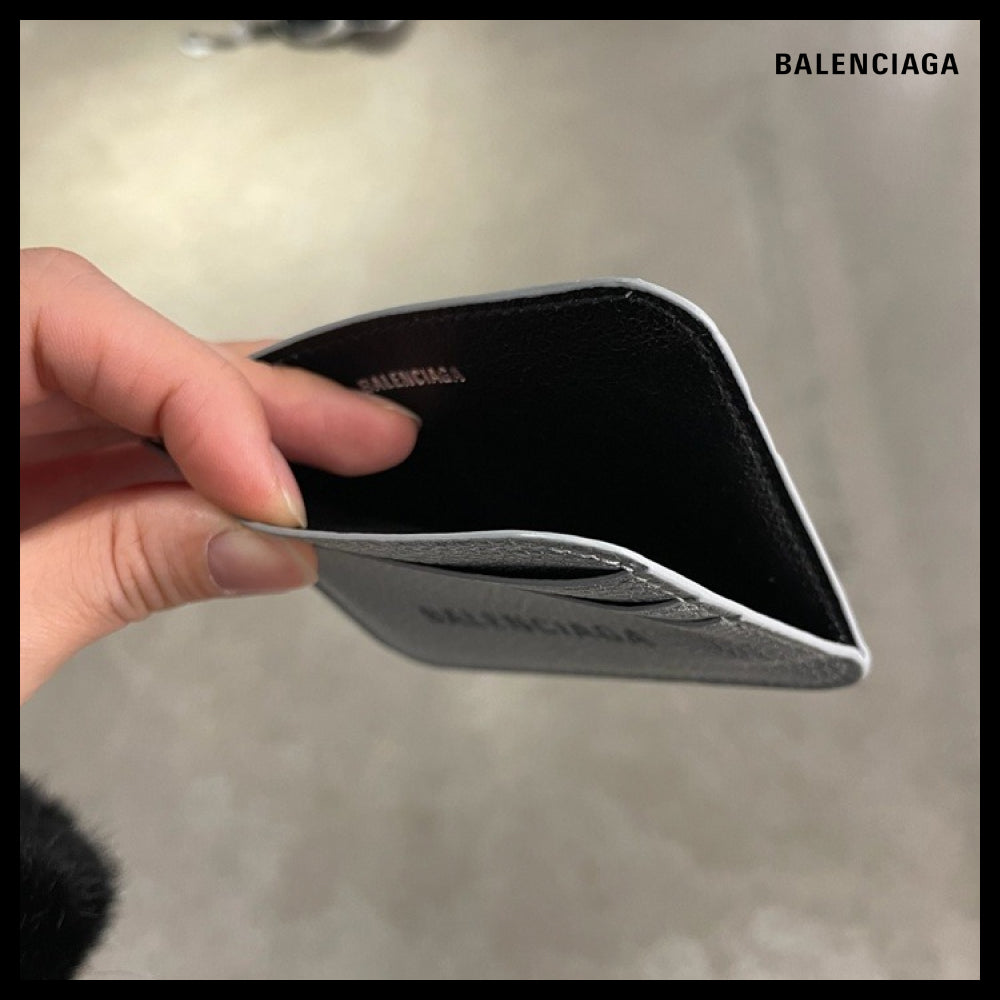【BALENCIAGA】Cash Card Holder Silver