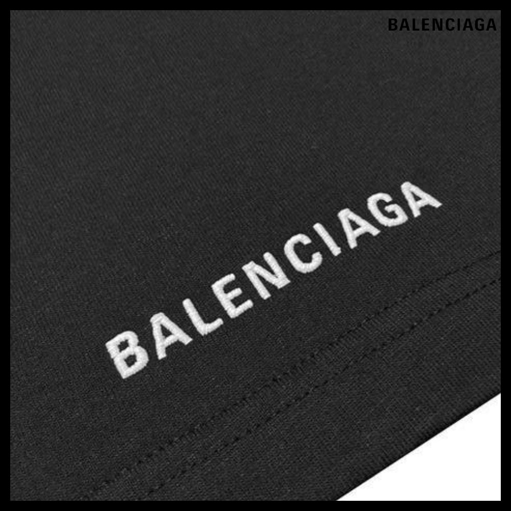 【BALENCIAGA】Long Sleeve T-Shirt in Black