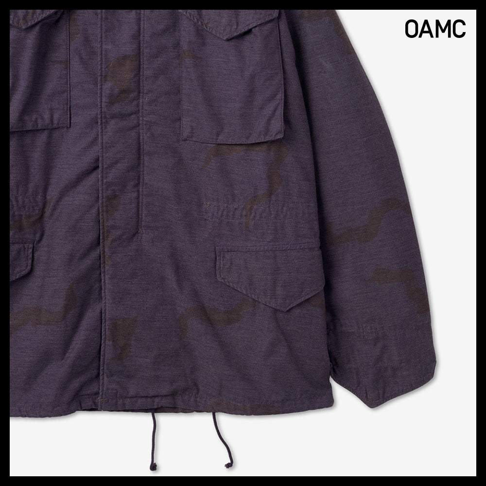 ◆OAMC◆ リワーク フィールド カモ ジャケット パープル