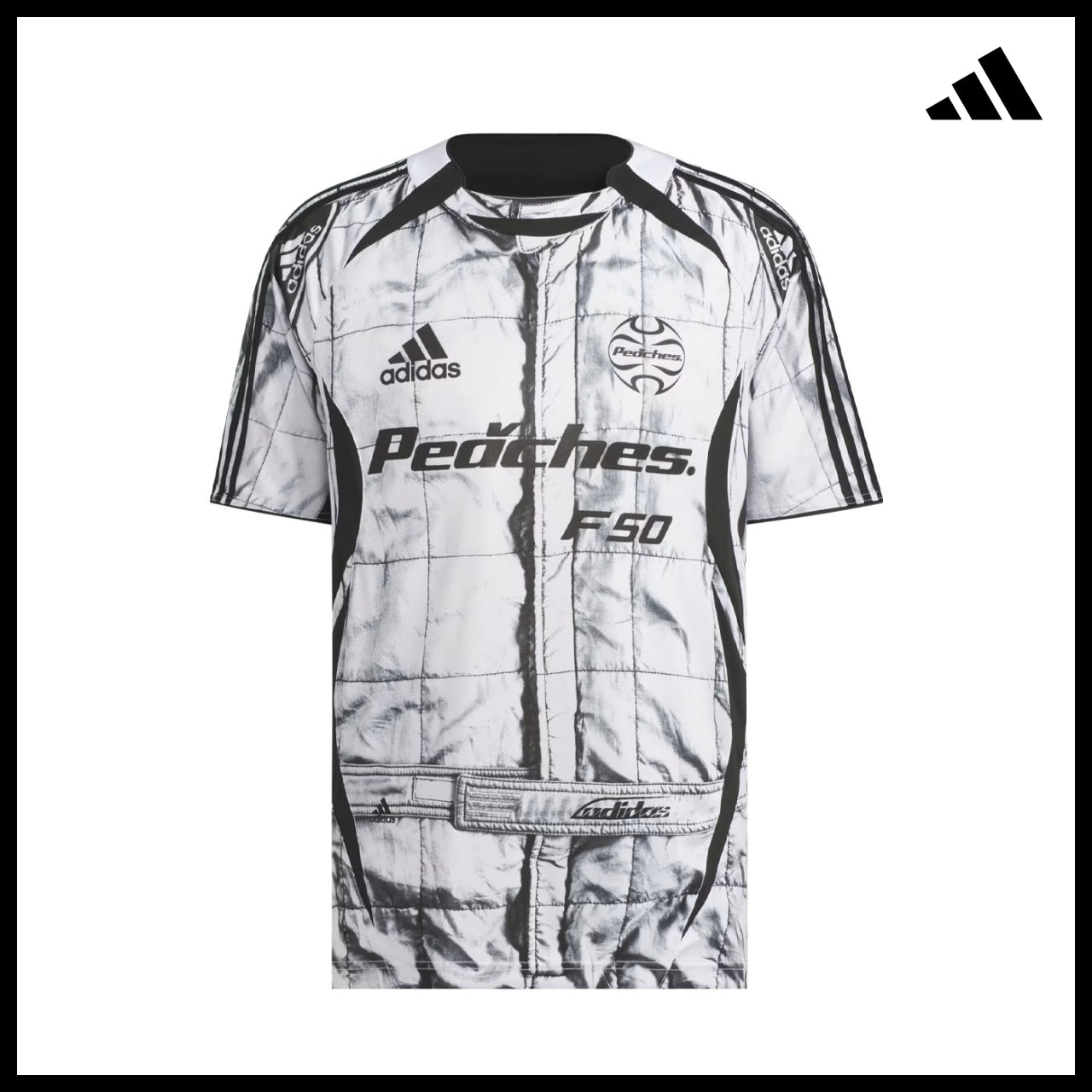 【Peaches x ADIDAS】 TG Teamgeist Jersey White