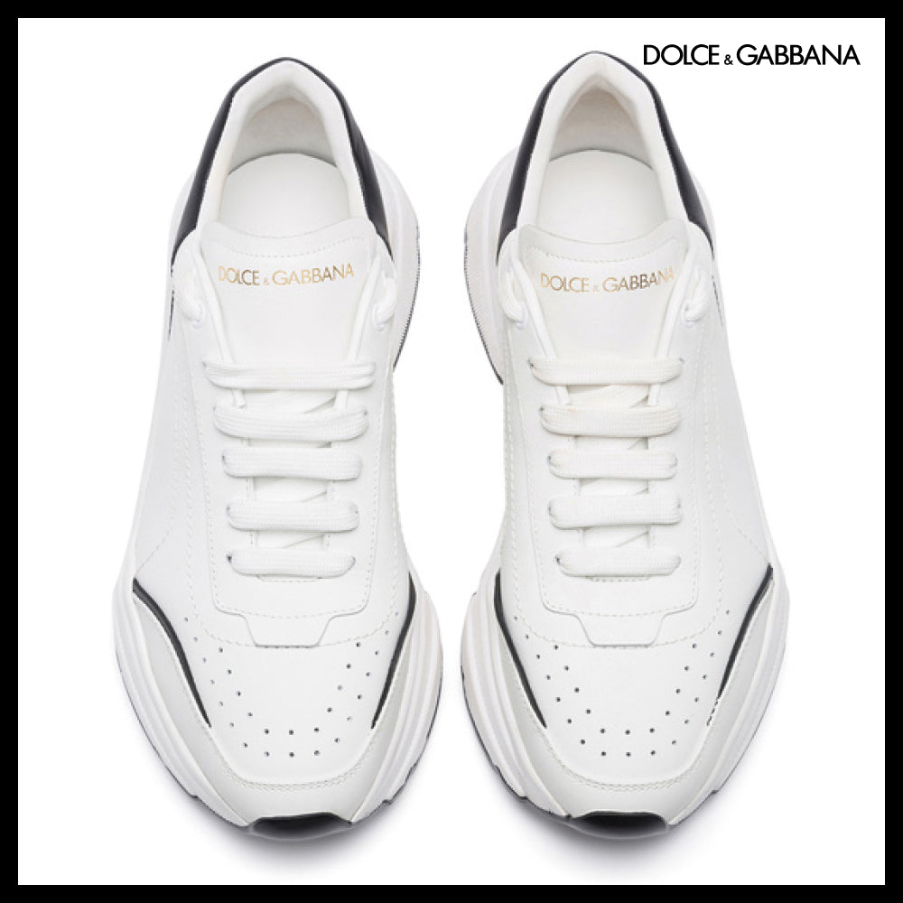 【Dolce & Gabbana】NAPPA LEATHER DAYMASTER SNEAKERS WHITE