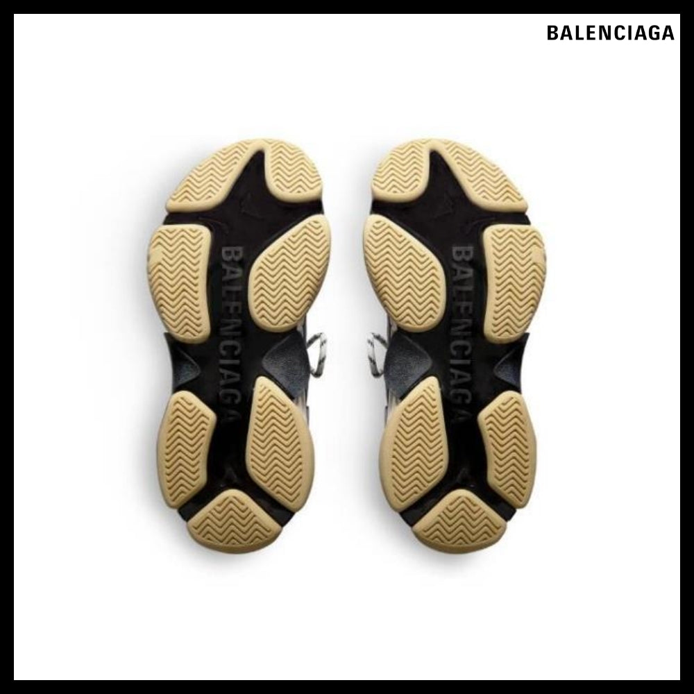 【BALENCIAGA】Triple S Mule Black