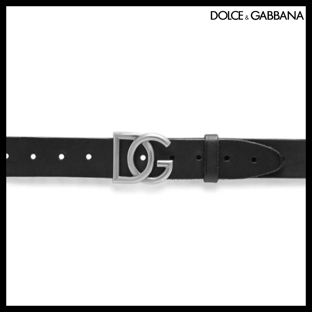 ★Dolce&Gabbanaアウトレットセール ★SPLIT-GRAIN LEATHER BELT