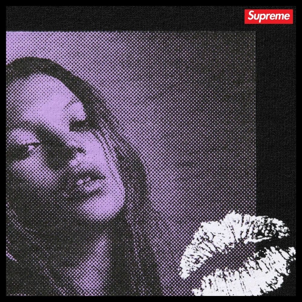 【Supreme】Kate Moss Hooded Sweatshirt Black 24FW