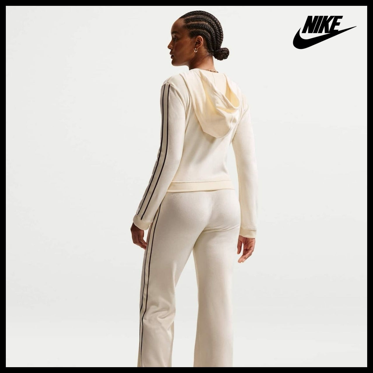 【NIKE】Sportswear Full-Zip Long Sleeve Hooded Top W