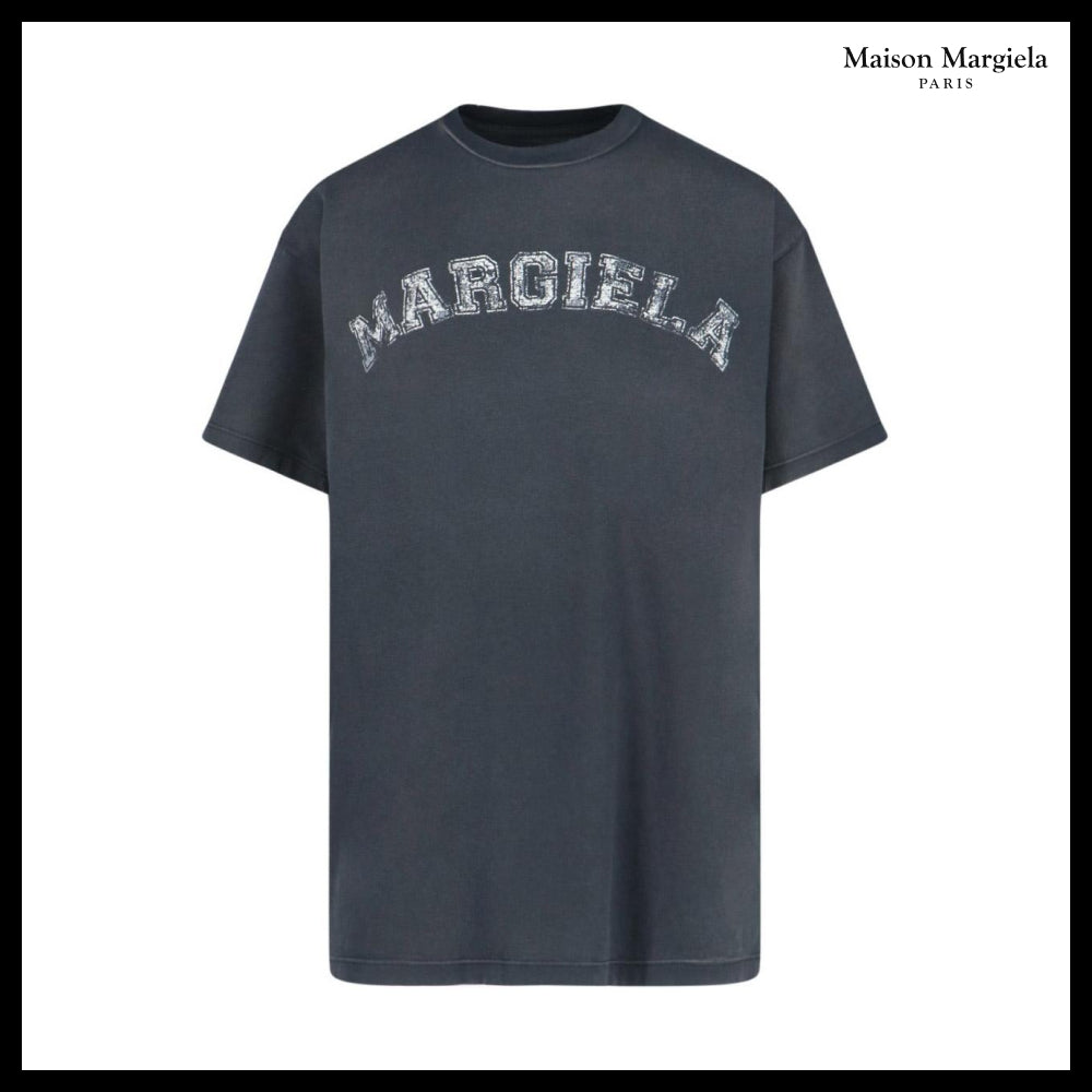 【Maison Margiela】Lettering Logo Short-Sleeve T-Shirt