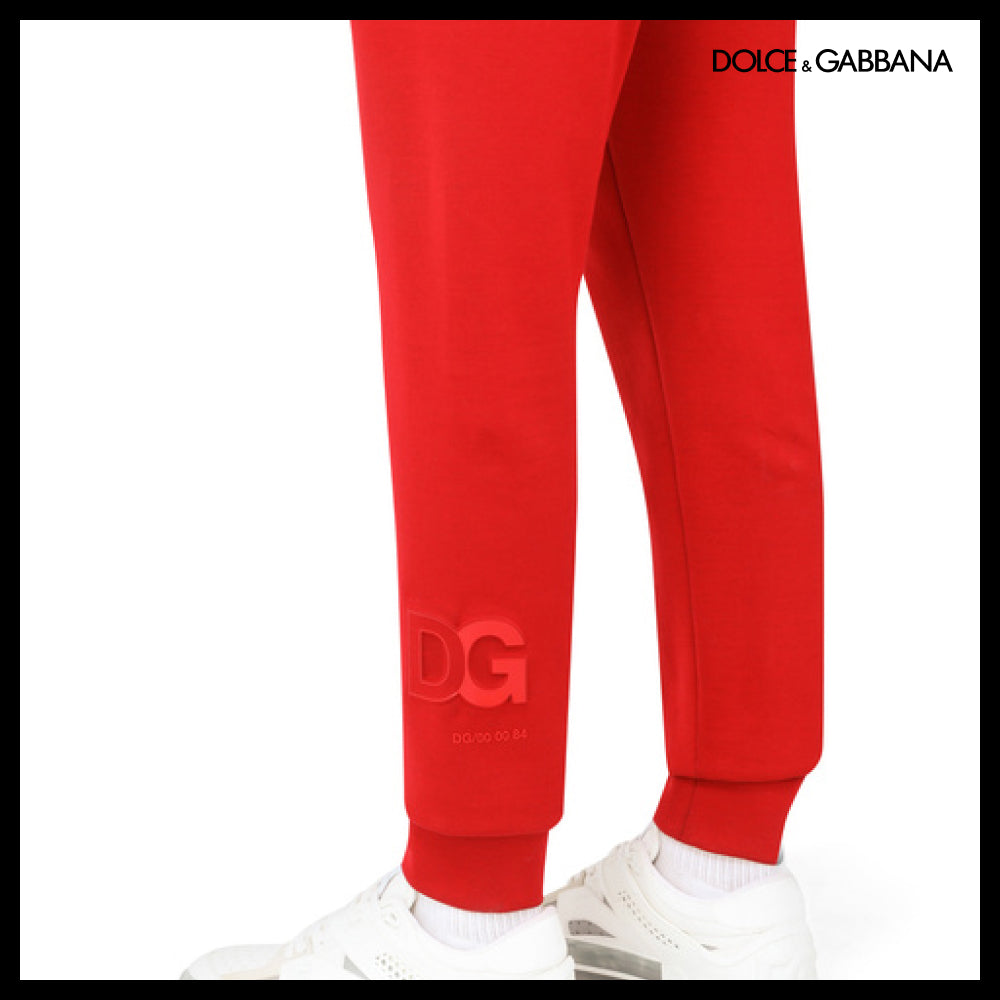 【Dolce & Gabbana】Jersey Jogging Pants with DG Patch