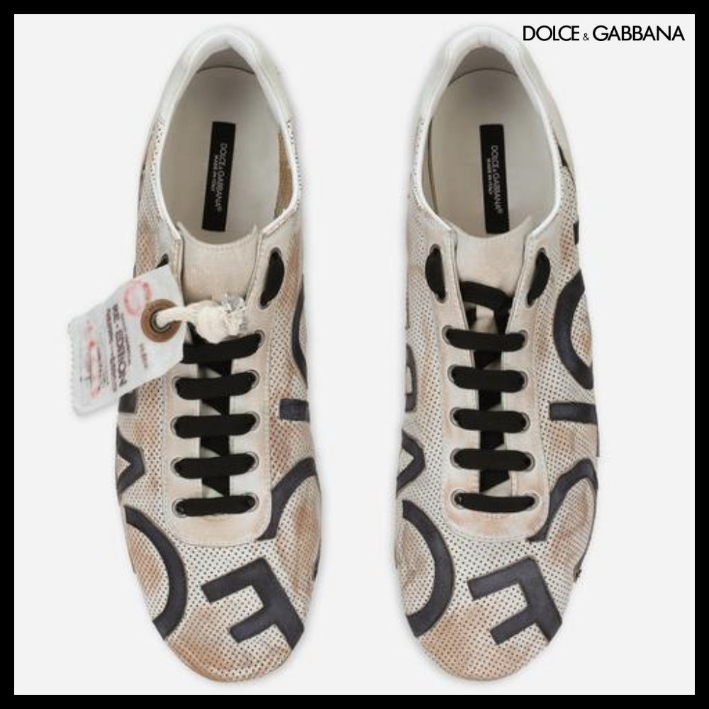 【Dolce & Gabbana】KANGAROO LEATHER THAILANDIA SNEAKERS 9697