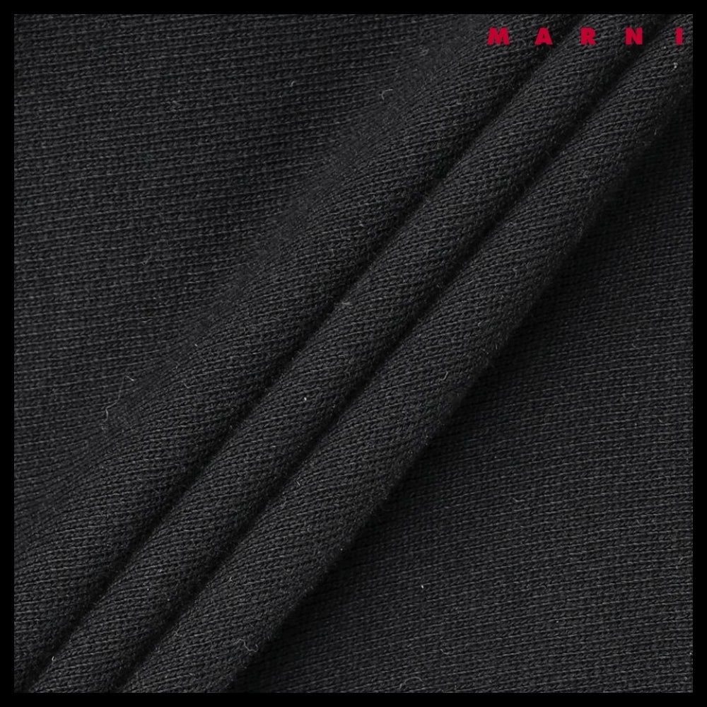 【MARNI】チェック フーディ ブラック
