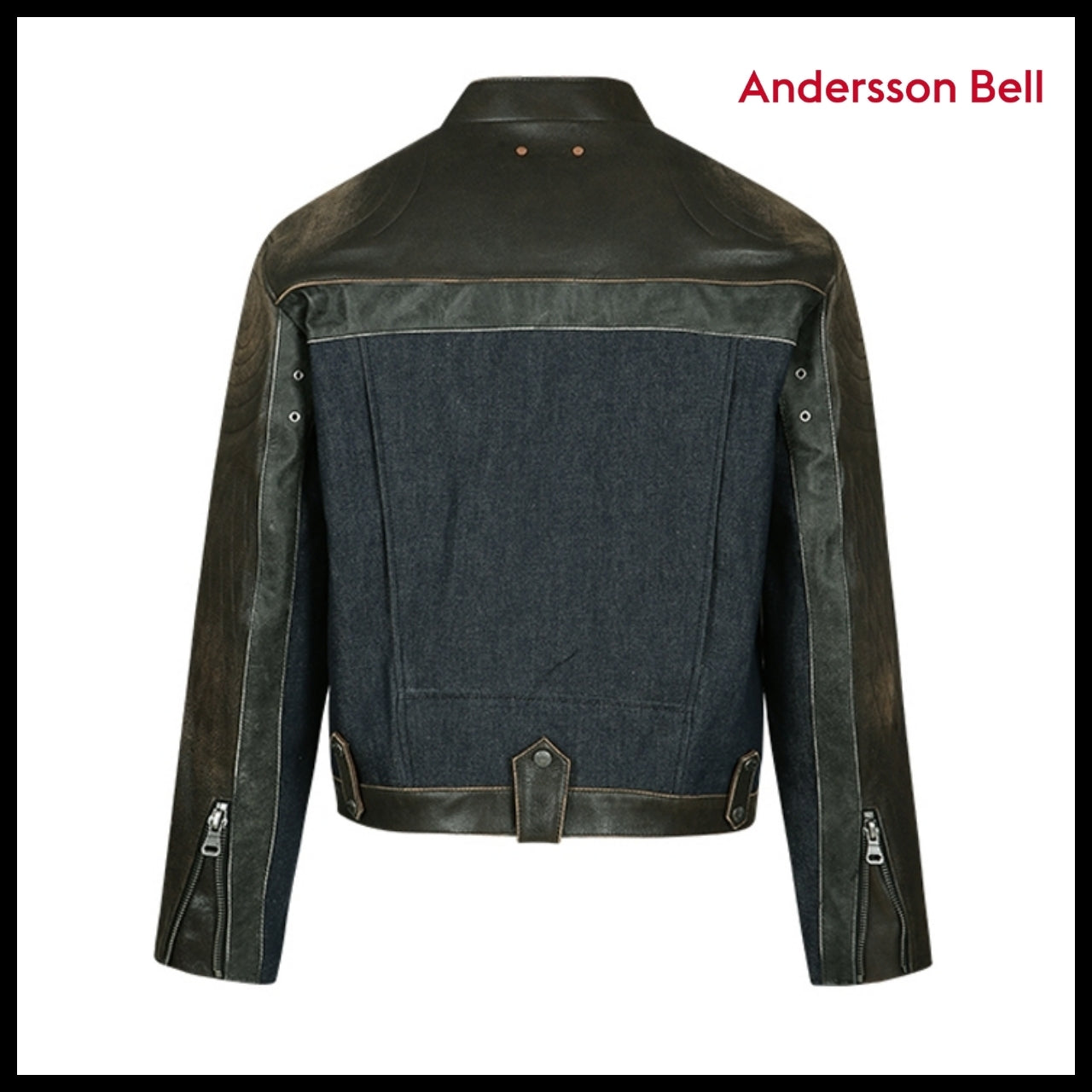 【ANDERSSON BELL】Racing Leather Jacket (2 Colors)