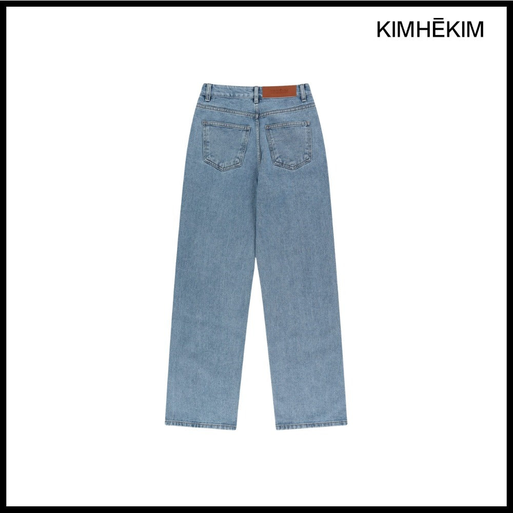 【KIMHEKIM】Sarah Label Jeans Sky Blue