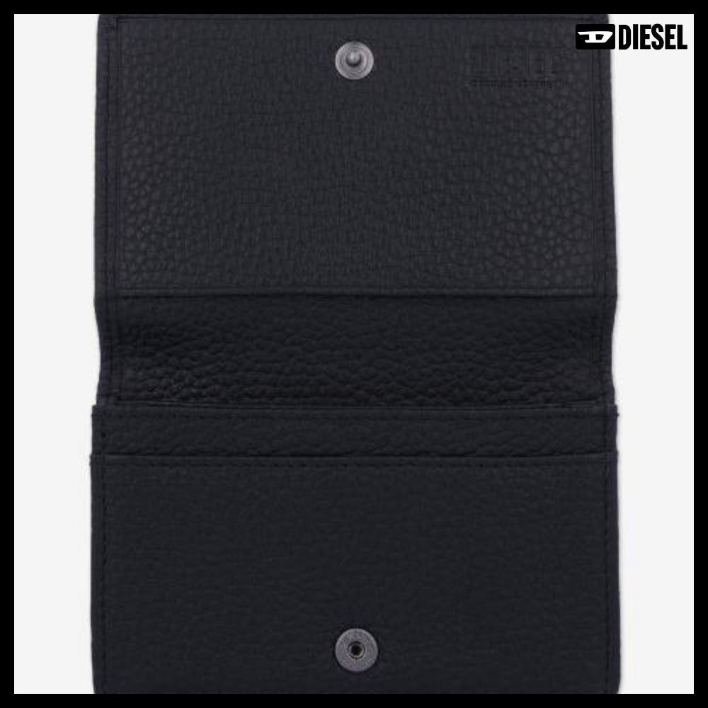 【DIESEL】Hisu Evo Card Holder - Black