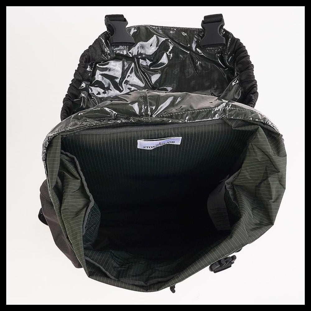 【Stone Island】Men's Cinch Top Opening Backpack Utility